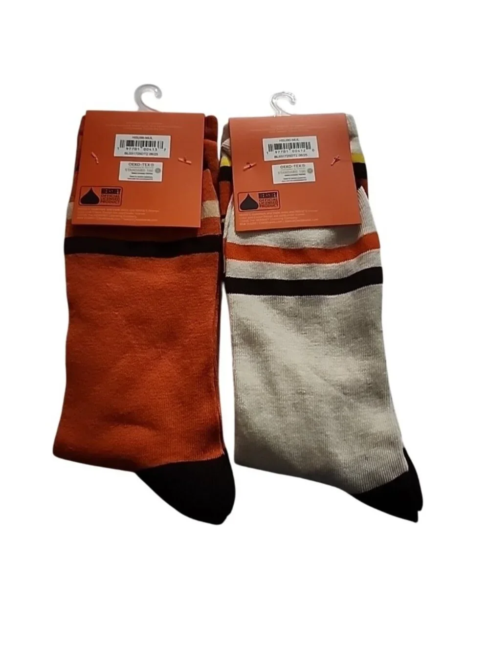 Reeses King Of The Cups Novelty  Crew Socks Size 6-12 Mens, 2 Pair